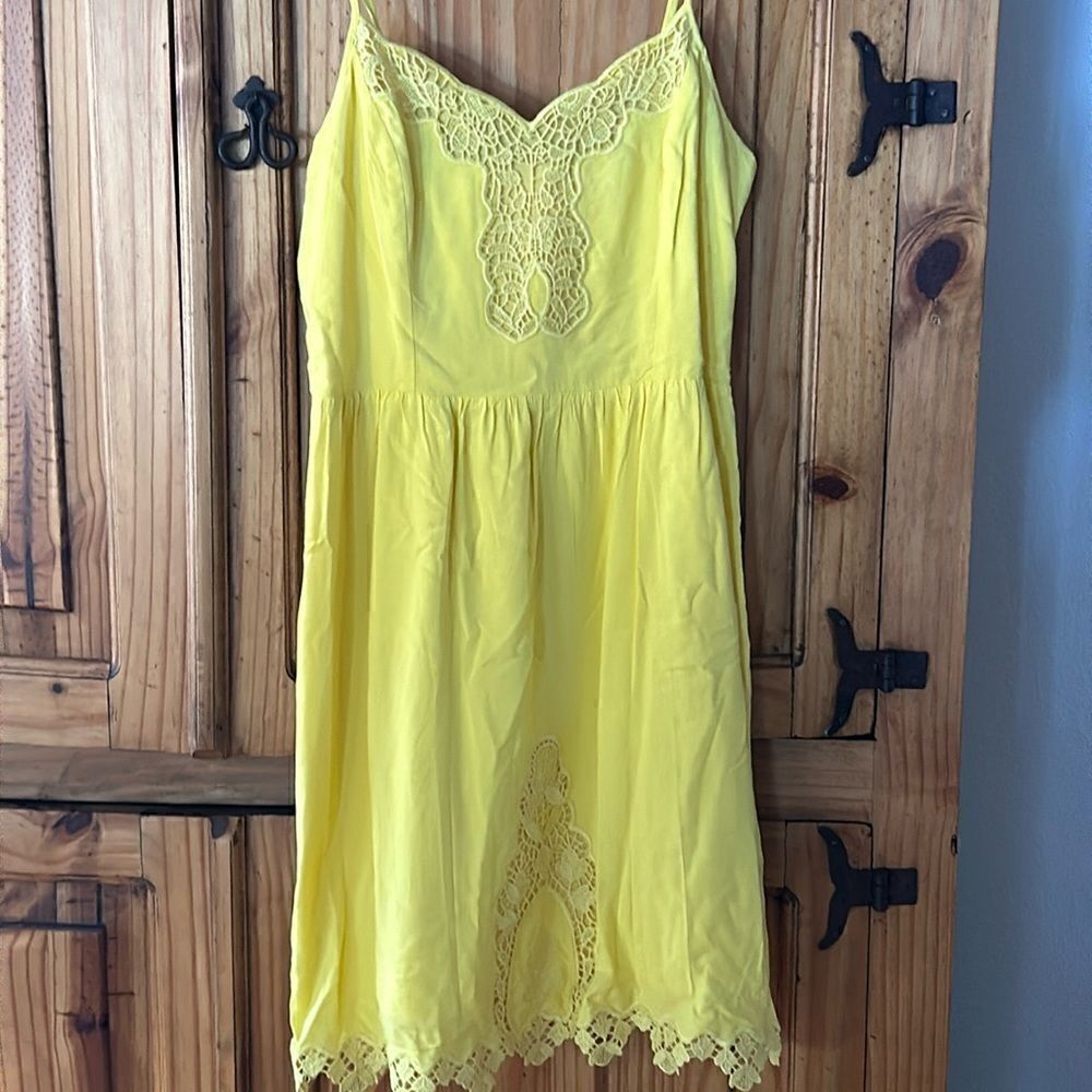 ***** 5 for $25 Pixley Lined Embroidered Dress